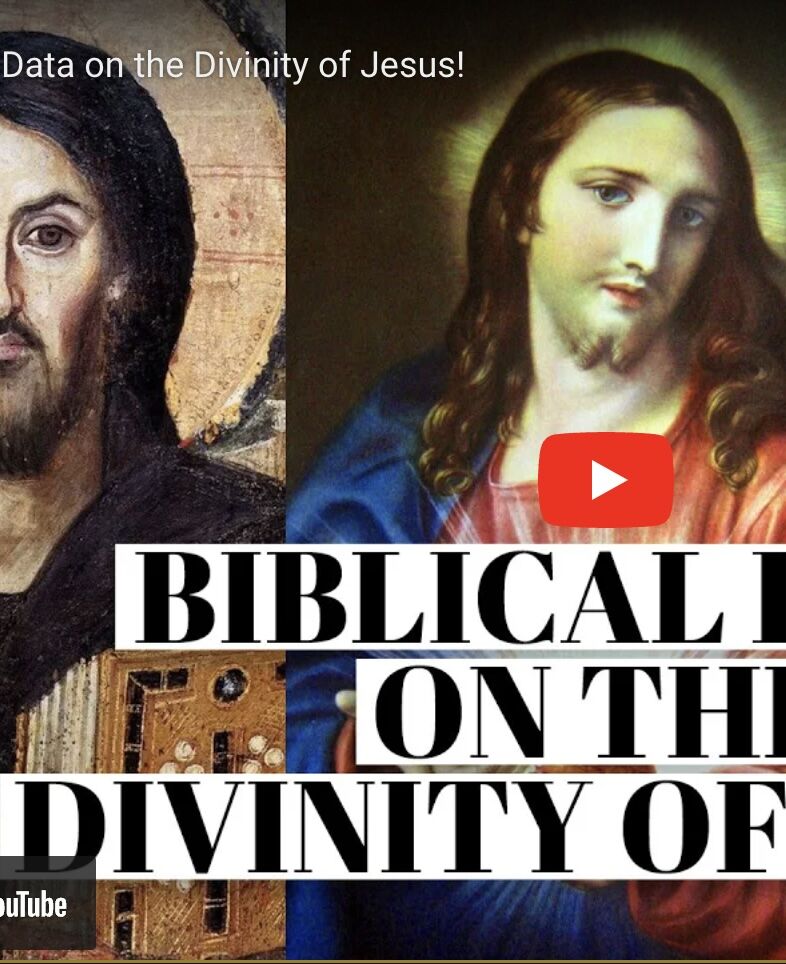 Biblical Data on the Divinity of Jesus!