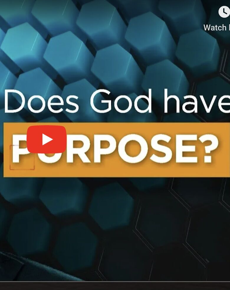 Does God Have a Purpose?